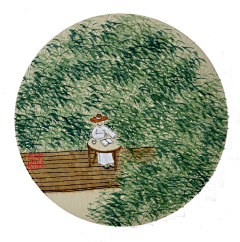 素默禅月采集到老树画画。