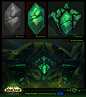 Tomb of Sargeras and Legion buildings - World of Warcraft, Fanny Vergne : I was responsible to create the Tomb of Sargeras and the legion buildings (modeling, texturing and lighting) for World of Warcraft "Legion".