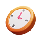 Clock 3D Icon
