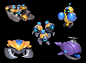 Bot Smashers Visual Development, Adam Ryoma Tazi : Had the opportunity to work on the art direction for a mobile game for Hirez.  Probably one the best teams I got to work with.  Unfortunately the project was suspended indefinitely, but I am still really 