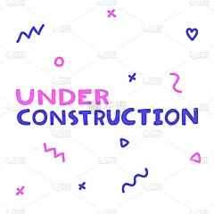 在建造中。图标背景销售网站横幅。名片向量集合。折扣提供信号。标价标签。