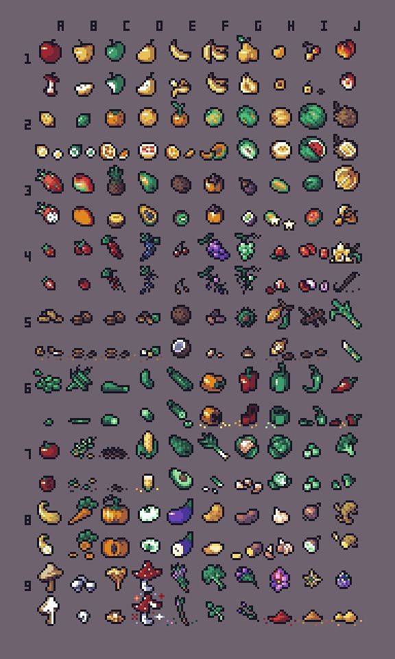 Food - 100 fruits, v...