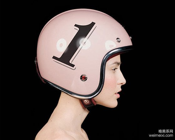 Ruby头盔 时尚的摩托车头盔设计