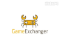 game exchanger游戏手柄螃蟹logo图片