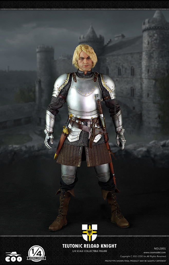 coomodel14ls001传奇系列条顿重装骑士合金铠甲现货淘宝网
