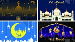 背景,传统节日,数字4,开斋节日,式样,传统,eid-ul-fitr,图像,艺术