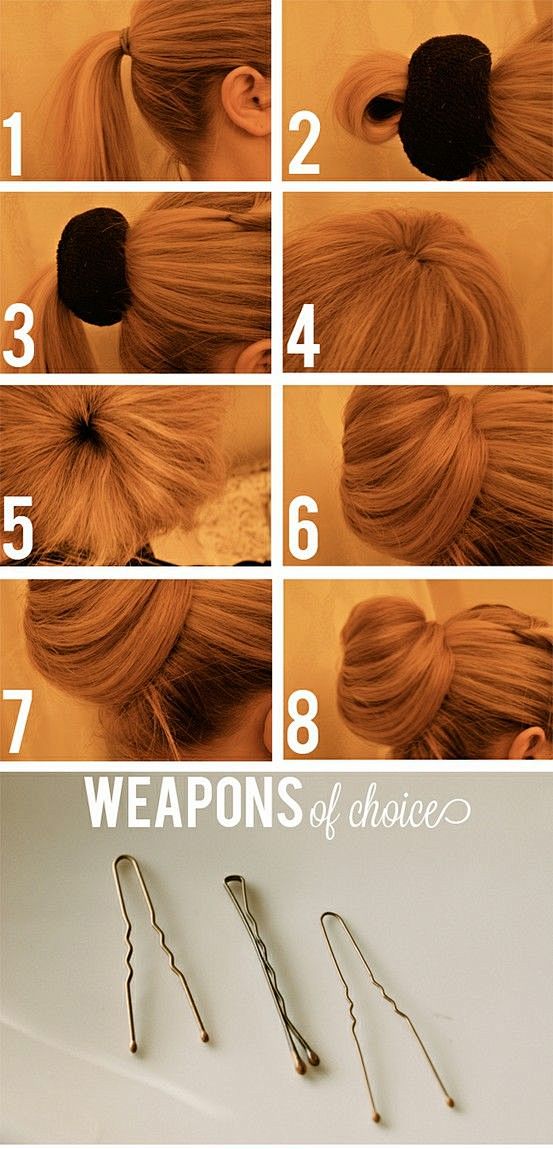 Sock bun- how to mak...