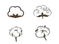 棉花  - 源文件下载【酷图网】棉花,手绘棉花,棉花插画,棉花树,手绘棉花树,棉花素材,棉花元素