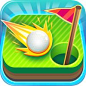 Great game for younger kids. Mini Golf Matchup is a highly social mobile game where players must try to sink the golf ball in the cup in as few strokes as possible.  Apps and games for Preschoolers.