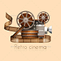 Retro Film Illustration