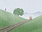 NON June 2021 : Cover illustration for Shosetsu NON, a literary magazine published monthly by SHODENSHA Publishing. The cover of each issue shows the seasons of Japan.