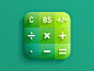 绿色计算器等精美的图标icon设计