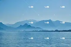 海洋 景观 山 海浪 背景 自由背景 4K壁纸1920X1080