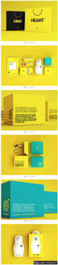 黄颜色VI 大气VI设计 时尚vi设计 时尚手提袋 购物袋 黄色调名片卡片 时尚包装设计欣赏