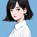 短发女生头像33