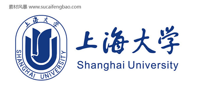 上海大学标志设计矢量LOGO学校LOGO...
