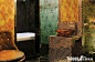 瓷砖材质客厅案例—土拨鼠装饰设计门户