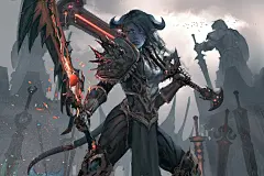 刺客边风推荐！Wlop《鬼刀2》手绘插画教程【点击图片查看】
@刺客边风