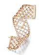 Piaget Couture Précieuse rose gold & diamond cuff watch