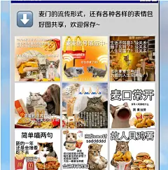 疯四文学，麦门社会化传播，趣味，融梗造梗，表情包等等 种类丰富。。。麦门麦门，请问什么是麦门？
麦当劳 2023-03-01https://mp.weixin.qq.com/s/PDL8ws_FTOPfbBRYB8_V-w