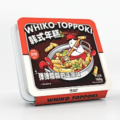 WHIKO谜之生物 谜之便利店 韩式年糕 自热方便糕点 味道十足 地道风味年糕【图片 价格 品牌 报价】-京东