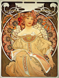艺术大师 Alphonse.Mucha.阿尔方斯.穆夏.作品集 Ⅰ