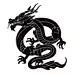 中国龙插画矢量图素材