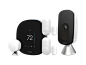 ecobee thermostat, camera, and sensors.