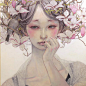 她。丨来自日本女油画艺术家Miho Hirano（平野实穗）