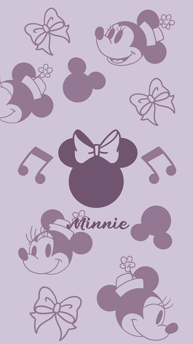 米妮头-草紫色