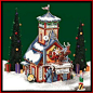Santas Sleigh Launch Discover Department 56 Limited Edition Gift Set 5 Piece Set 56734 D56 North Pole Series North Pole Village Retired Collectible * You can find out more details at the link of the image.