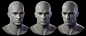 Man, JAEYOUNG JEONG : Man face practice