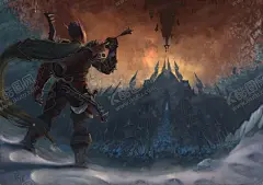 彩色动漫插画人物背景 【酷图网】彩色,动漫,插画,人物,背景