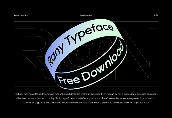 body copy clean font...