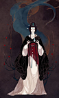 【古图专帖】——『美女系列』——黑衣女子_古风图片吧_百度贴吧