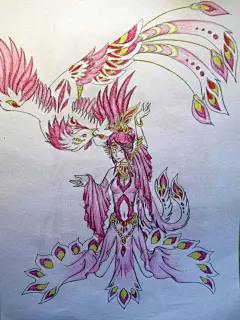 《山海经·西山经》有鸟焉，其名曰鹑鸟，是司帝之百服。