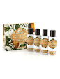 Travel Toiletries - Aromas Artesanales de Antigua - Gift Set : AAA Travel Collection includes a luxury travel size shampoo, conditioner, shower gel & body cream. Free delivery on orders over £30.