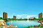 房地产湖景园林