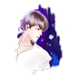 #吴世勋人鱼王子##SEHUN#@wu世勋-EXO 《人鱼的眼泪》白皙的肤色银灰的发，从画中舞出的人鱼王子世勋 Fanart 8P cr:logo