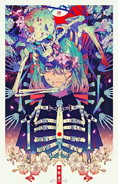 闪耀夺目的色彩头像
,
人物插画艺术家
,
aki_aka_ne 秋赤音 ​​​​