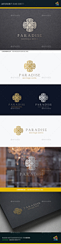 Paradise Boutique Hotel - Crests Logo Templates