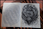 强大的线描插画 喜欢这种风格的可以进来看看_手绘吧_百度贴吧