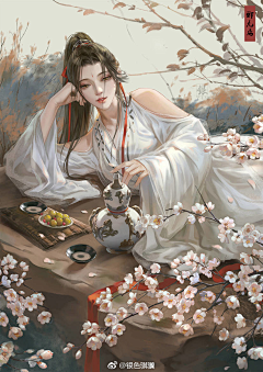 一木一浮生一笑一红尘采集到绘画