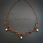 necklace with pearls by nastya-iv83