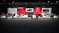 Ferrari @ Brussels Motor Show 2016 : Exhibition stand visualization for Ferrari @ Brussels Motor Show 2016