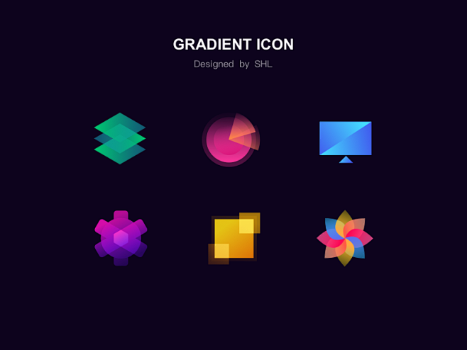 Gradient Icon电脑渐变设置商...