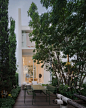 清新的白色住宅庭院Rabbits / TROP:Terrains+Open Space – mooool木藕设计网
