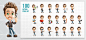 Young Business Boy Cartoon Character | ToonCharacters
