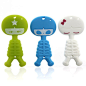 Xoopar boy cable winder : This product produced at february 2012, character design of xoopar boy. 