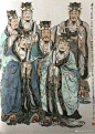 戴敦邦《大闹天宫》角色图集（含七大圣众神佛梅山六兄弟等）_西游记吧_百度贴吧